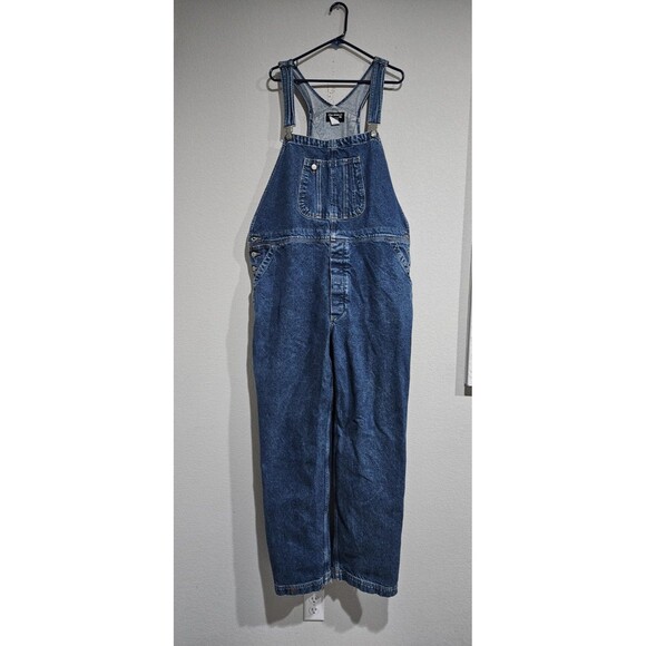 Polo Ralph Lauren Pants - Rare Vintage Y2K Ralph Lauren Polo Jeans- Jean Overall Bibs Size XLarge Women's